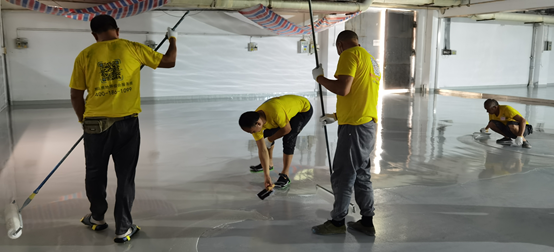 環氧彩砂自流平 環氧彩砂自流平